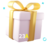 Receba seus bônus de boas-vindas no 23A